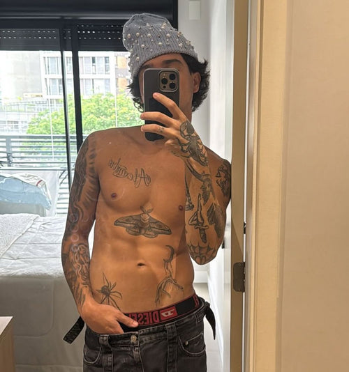 gorro pearlstar azul claro